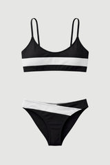 CLARISA BIKINI BLACK IVORY