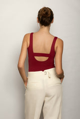 CAMILLE BODY BURGUNDY