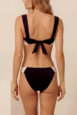 AQUA BIKINI BLACK IVORY