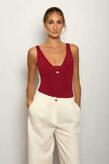 CAMILLE BODY BURGUNDY