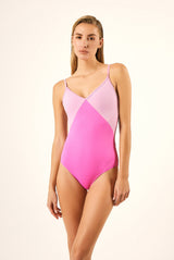 NICE MAILLOT PINK VIOLET