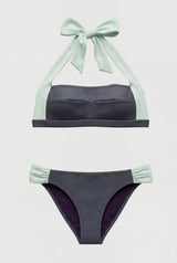 CALEIA BIKINI GREY GREEN