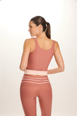 Allure Top Corto Rosewood