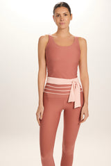 Allure Top Corto Rosewood
