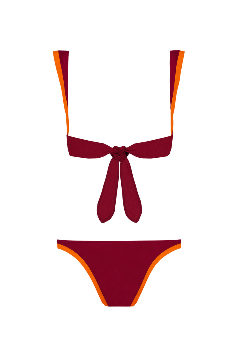Arrecife Bikini Guinda