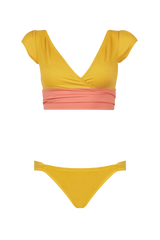 Crop Bikini Amarillo